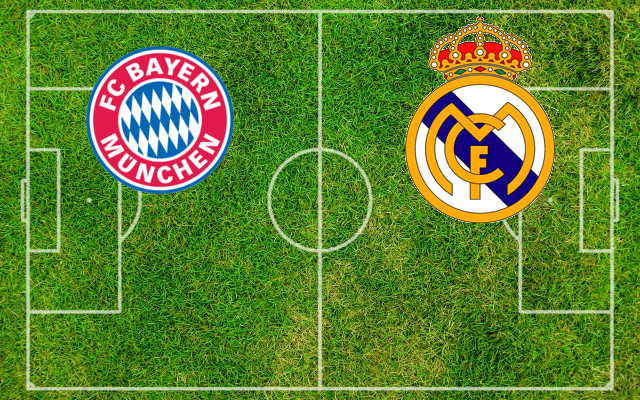 Alineaciones Bayern Múnich-Real Madrid