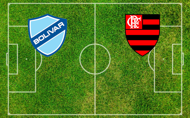 Alineaciones Bolívar-Flamengo