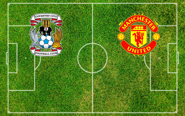 Alineaciones Coventry-Manchester United