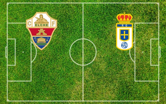 Alineaciones Elche-Oviedo