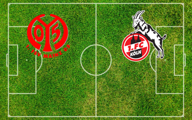 Alineaciones Mainz 05-FC Colonia