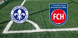 Alineaciones SV Darmstadt-1. FC Heidenheim