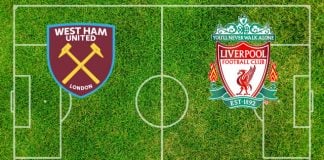 Alineaciones West Ham-Liverpool