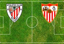 Alineaciones Athletic Bilbao-Sevilla