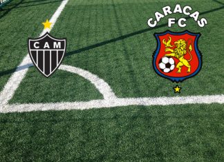 Alineaciones Atlético MG-Caracas FC