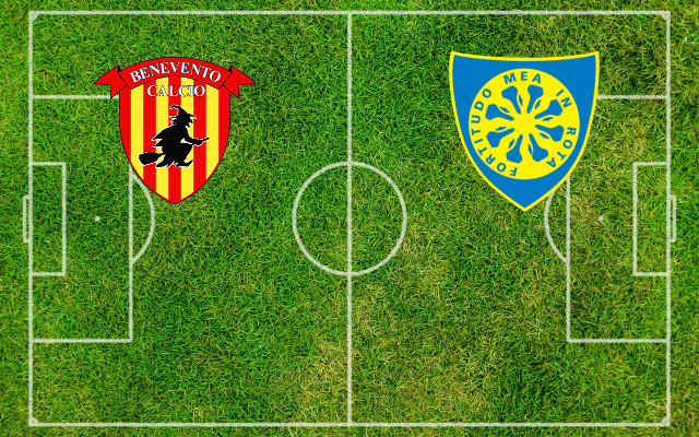 Alineaciones Benevento-Carrarese
