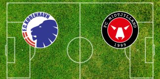 Alineaciones FC Copenhague-Midtjylland