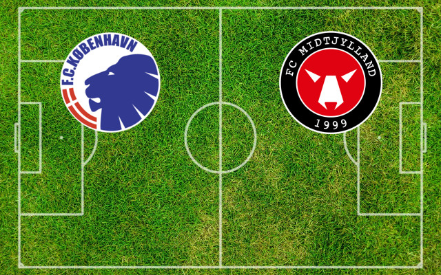 Alineaciones FC Copenhague-Midtjylland