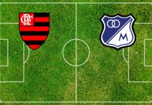 Alineaciones Flamengo-Millonarios
