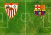 Alineaciones Sevilla-Barcelona