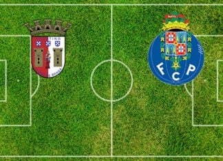 Alineaciones Sporting Braga-FC Oporto