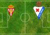 Alineaciones Sporting de Gijón-Eibar