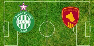 Alineaciones St. Etienne-Rodez