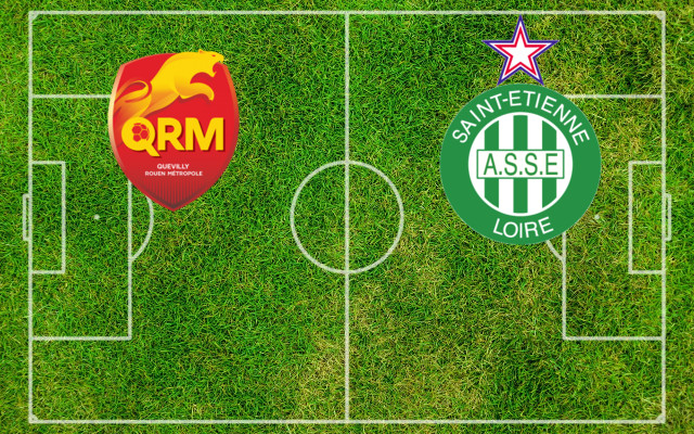 Alineaciones US Quevilly-St. Etienne
