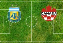 Alineaciones Argentina-Canadá