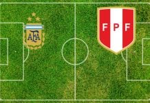 Alineaciones Argentina-Perú