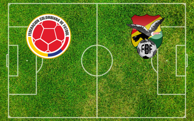 Alineaciones Colombia-Bolivia