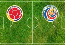 Alineaciones Colombia-Costa Rica