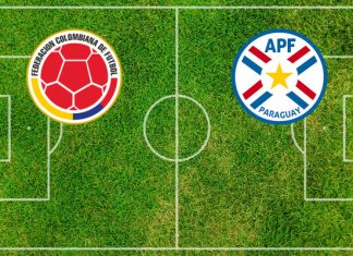 Alineaciones Colombia-Paraguay