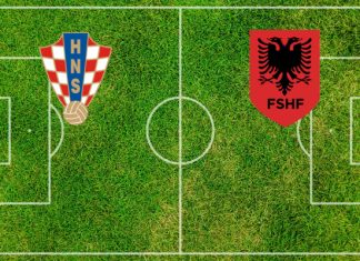 Alineaciones Croacia-Albania