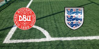 Alineaciones Dinamarca-Inglaterra