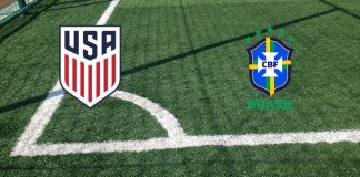 Alineaciones EEUU-Brasil