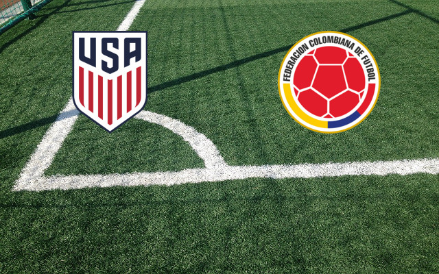 Alineaciones EEUU-Colombia