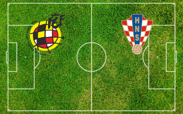 Alineaciones España-Croacia