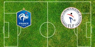 Alineaciones Francia-Luxemburgo