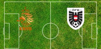Alineaciones Holanda-Austria