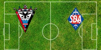 Alineaciones Mirandés-Amorebieta