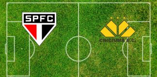 Alineaciones Sao Paulo-Criciuma