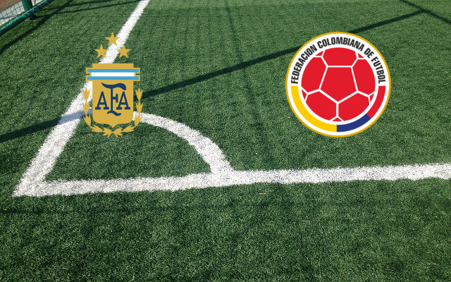 Alineaciones Argentina-Colombia
