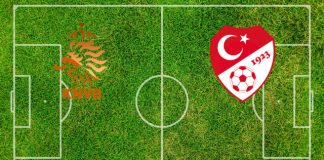 Alineaciones Holanda-Turquía