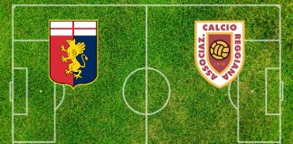 Alineaciones Genoa-Reggiana