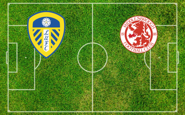 Alineaciones Leeds-Middlesbrough
