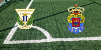 Alineaciones Leganés-Las Palmas