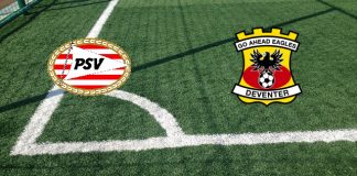 Alineaciones PSV-Go Ahead Eagles