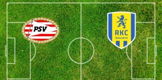 Alineaciones PSV-RKC Waalwijk