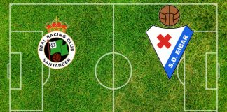 Alineaciones Racing Santander-Eibar
