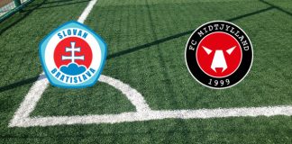 Alineaciones Slovan Bratislava-Midtjylland