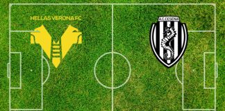 Alineaciones Verona-Cesena