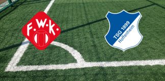 Alineaciones Würzburger Kickers-Hoffenheim