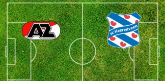 Alineaciones AZ Alkmaar-Heerenveen