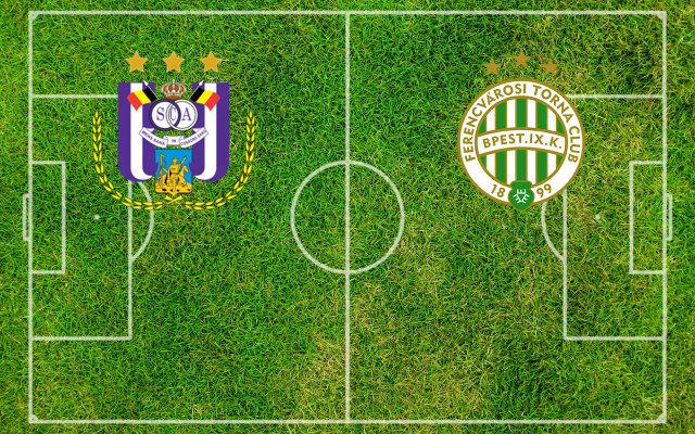 Alineaciones Anderlecht-Ferencvárosi