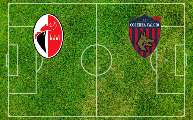 Alineaciones Bari-Cosenza