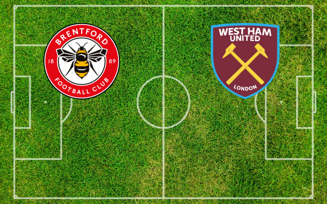 Alineaciones Brentford-West Ham