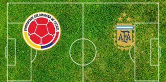 Alineaciones Colombia-Argentina