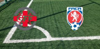 Alineaciones Georgia-Rep. Checa