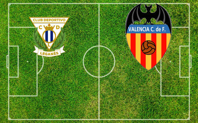 Alineaciones Leganés-Valencia